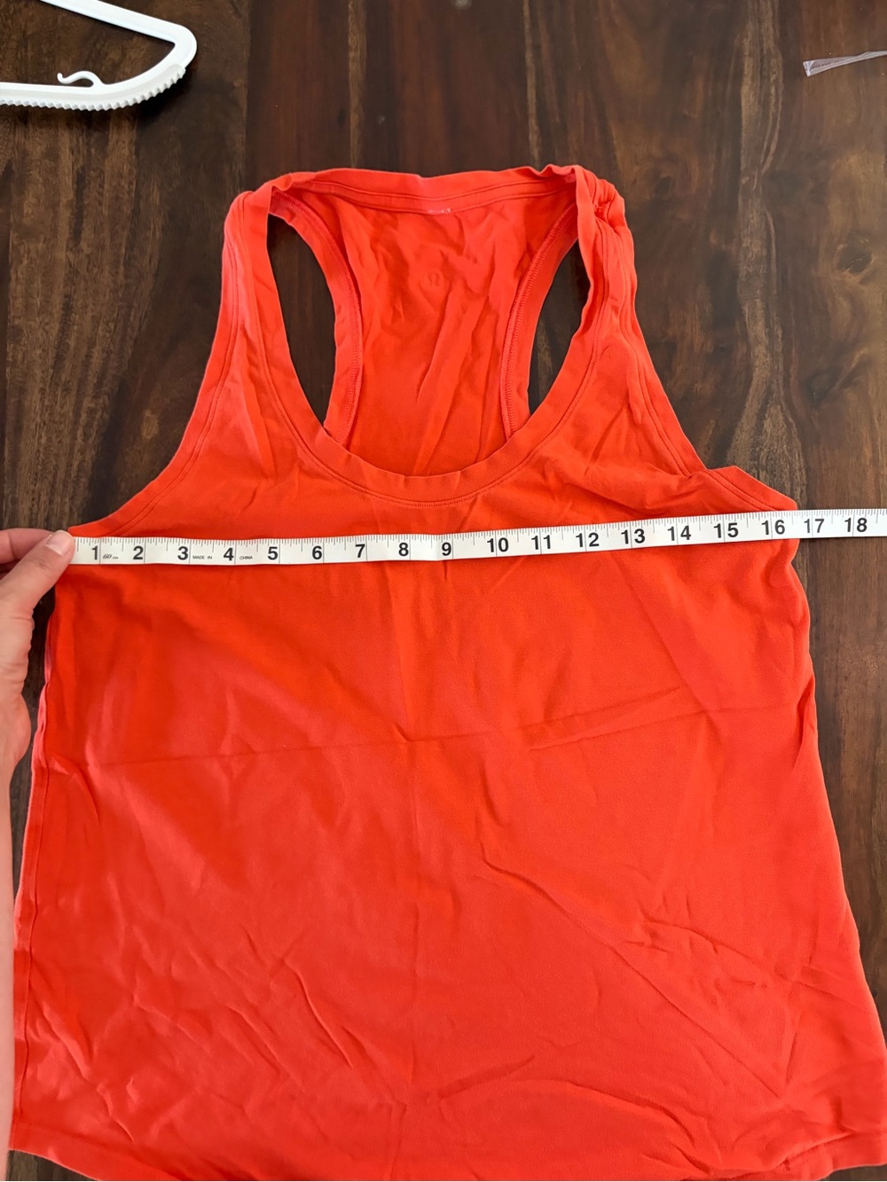 Lululemon Orange Racerback 8 - Picture 2 of 5